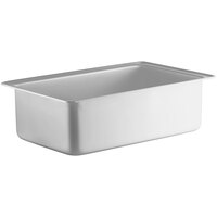 Vigor 6 3/4" Deep Full Size Stainless Steel Dripless Steam Table Spillage Pan