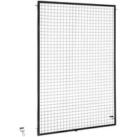 Vestil 8' x 5' Black Steel Panel for Adjustable Perimeter Guard System APG-M-85