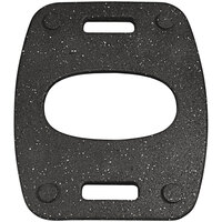 Cortina 22" x 18 1/2" Recycled Rectangular Rubber Base for Trailblazer XL Panels 03-760-20 - 20 lb.