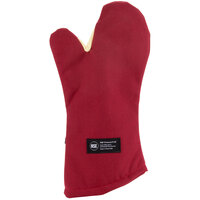 San Jamar KT0218 Cool Touch™ Flame™ 17" Oven Mitt with Kevlar® and Nomex®
