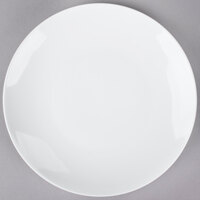 Tuxton VPA-102 Florence 10 1/4" Bright White Coupe China Plate - 12/Case