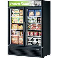 Turbo Air TGF-47SDB-N Black 51" Super Deluxe Glass Door Merchandising Freezer