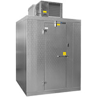 Master-Bilt QSB7488-C QS2 2 Day Quick Ship 8' x 8' x 7' 4" Indoor Walk-In Cooler with Top-Mounted Refrigeration and Floorless