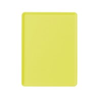 Cambro 1220D537 12" x 20" Cameo Yellow Dietary Tray - 12/Case