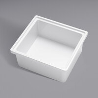 Bon Chef EZ Fit 3" Deep White Melamine 1/8 Size Food Pan M-EZ-18-3