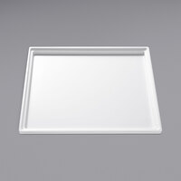 Bon Chef EZ Fit White Melamine Half-Size Food Tile M-EZ-12-1