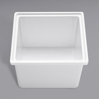 Bon Chef EZ Fit 5" Deep White Melamine 1/6 Size Food Pan M-EZ-16-5