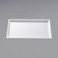 Bon Chef EZ Fit White Melamine 1/3 Size Food Tile M-EZ-13-1