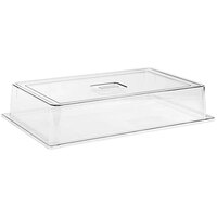 APS 20 7/8" x 12 13/16" x 3 3/4" Clear Rectangular Plastic Cover APS 11042