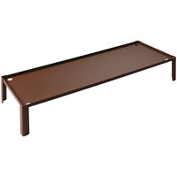 Abert Domino 23 5/8" x 7 7/8" x 3 1/2" Copper Buffet Podium by Arc Cardinal