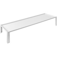 Abert Domino 23 5/8" x 7 7/8" x 3 1/2" White Buffet Podium by Arc Cardinal