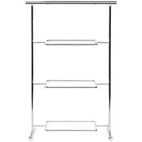 APS Pure 11" x 6 1/2" x 16 3/16" 3-Tier Serving Stand / Riser - 3/Case