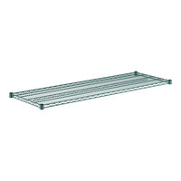 Regency 21" x 60" NSF Green Epoxy Wire Shelf