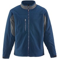 RefrigiWear Navy Insulated Softshell Jacket 0490RNAV4XL - 4XL