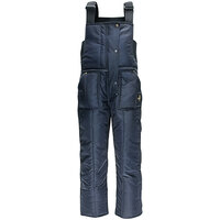 RefrigiWear Iron-Tuff Women's Navy Bib Overalls 0355RNAV2XL - 2XL