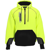 RefrigiWear HiVis Lime PolarForce Sweatshirt 8440RHVL5XL - 5XL