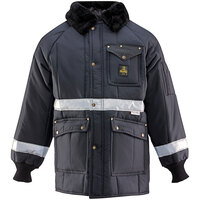 RefrigiWear Iron-Tuff Enhanced Visibility Siberian Navy Jacket 0343RNAV2XL - 2XL