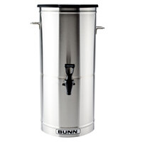 Bunn 34100.0001 TDO-5 5 Gallon Iced Tea Dispenser with Solid Plastic Lid