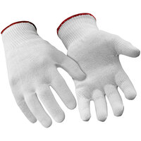 RefrigiWear 0225RWHTMED White Thermax Glove Liners - Medium