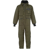 RefrigiWear Iron-Tuff Sage Coveralls with Hood