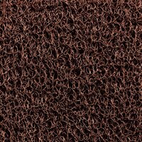 Cactus Mat Vinyl-Coil Brown Unbacked Scraper Mat - 3/8" Thick