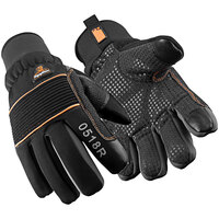 RefrigiWear 0518RBLKMED Black Insulated PolarForce Glove - Medium - Pair