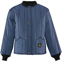 RefrigiWear Cooler Wear Navy Jacket 0525RNAV5XL - 5XL