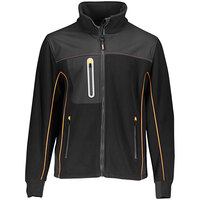 RefrigiWear PolarForce Men's Black Hybrid Fleece Jacket 9740RBLKXLG - XL