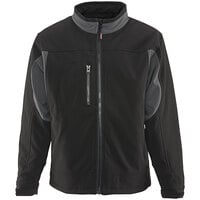 RefrigiWear Black / Charcoal Insulated Softshell Jacket 0490RBCH5XL - 5XL