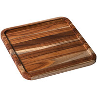 Teakhaus Essential 8" x 8" x 1/2" Teakwood Serving Tray