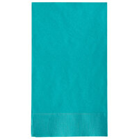 Choice 15" x 17" Teal 2-Ply Paper Dinner Napkin - 1000/Case