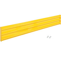 Vestil 15" x 101 7/8" Yellow Bolt-On 3 Rib Guard Rail GR-F3R-BO-9-YL