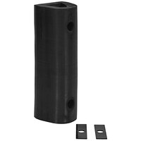 Vestil 18" x 6" x 6" Extruded Rubber Fender Bumper M-6-18