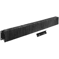 Vestil 12" x 96" x 6" Laminated Rubber Dock Bumper 1296-6