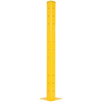 Vestil 60" Yellow Drop-In 2 Rib Rail Post GR-F2R-DI-TP60-YL