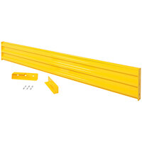 Vestil 15" x 120" Yellow Drop-In 3 Rib Guard Rail GR-F3R-DI-10-YL