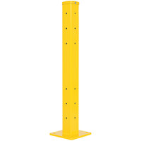 Vestil 42" Yellow Drop-In 2 Rib Rail Post GR-F2R-DI-TP42-YL