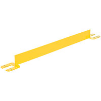 Vestil 24" Yellow Steel Toe Board for VDKR-2 Safety Railing VDKR-2-TB