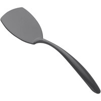 Bon Chef EZ-Use 14 3/4" Gunmetal Gray Melamine Solid Serving Turner M-9459-GM