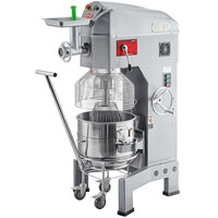 Avantco MX60MGKIT 60 Qt. Planetary Floor Mixer with Meat Grinder Attachment, Guard, & Standard Accessories - 240V, 2 1/2 hp