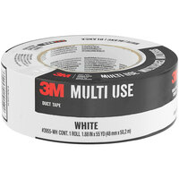 3M 1.88" x 55 Yards White Multi-Use Duct Tape 3955-WH