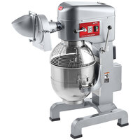 Avantco MX40SHKIT 40 Qt. Planetary Floor Mixer with Shredder Attachment, Guard, & Standard Accessories - 240V, 2 hp