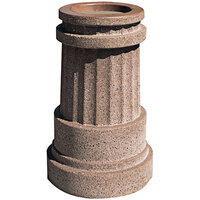 Wausau Tile Deerfield TF2020 Round Concrete Cigarette Ash Receptacle