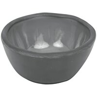 Dalebrook by BauscherHepp Marl 2.2 oz. Charcoal Gray Melamine Ramekin - 40/Case