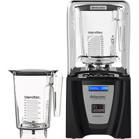 Blendtec C825C11Q-B1GB1D Connoisseur 825 3.8 hp Blender with Sound Enclosure and (2) 90 oz. WildSide+ Jars - 120V