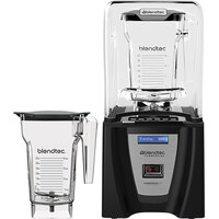 Blendtec C825C11Q-B1GB1A Connoisseur 825 3.8 hp Blender with Sound Enclosure and (2) 75 oz. FourSide Jars - 120V