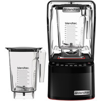 Blendtec S885C2901-B1GB1D Stealth 885 3.8 hp Blender with Sound Enclosure and (2) 90 oz. WildSide+ Jars - 120V