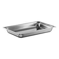 Vollrath 90022 Super Pan 3® Full Size 2 1/2" Deep Anti-Jam Stainless Steel Steam Table / Hotel Pan - 22 Gauge