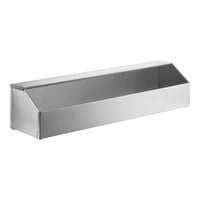 ServSense Large Stainless Steel Hotel Pan Organizer for 1/3 and 1/6 Size Pans