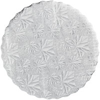 Enjay 9" Silver Laminated Corrugated Cake Circle - 200/Case